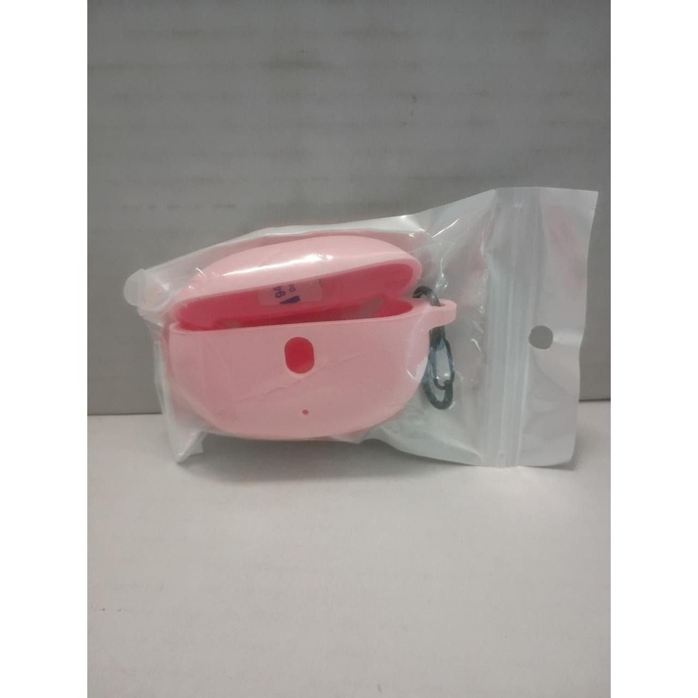 Dr. Dre Beats Studio Buds Silicone Cover with Carabiner Pink